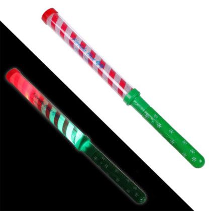 Custom Candy Cane Wand with Logo Imprint