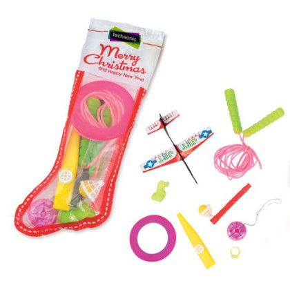 Custom Toy Stocking with Logo Imprint