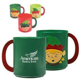 Custom Elf Mug with Logo Imprint