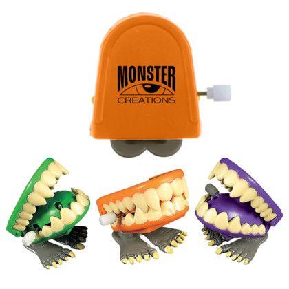 Custom Chattering Fangs with Logo Imprint Custom Chattering Fangs with Logo Imprint