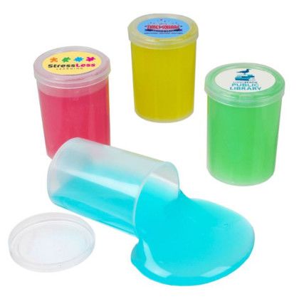 Custom Glow Slime with Logo Imprint