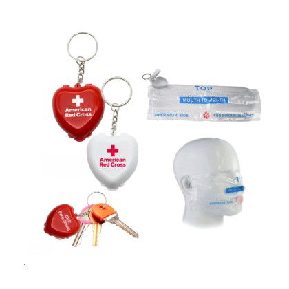 Custom CPR Mask Key Chain with Keys