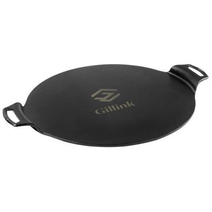Custom Lodge 15" Seasoned Cast Iron Pizza Pan with Engraved Logo
