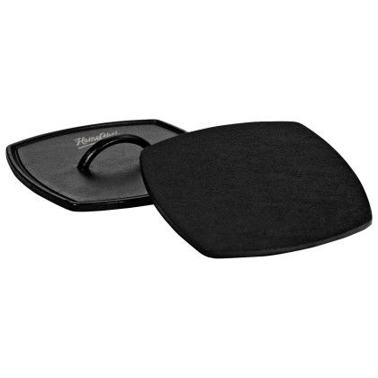 Custom Lodge 8.25" Flat Grill Press with Engraved Logo