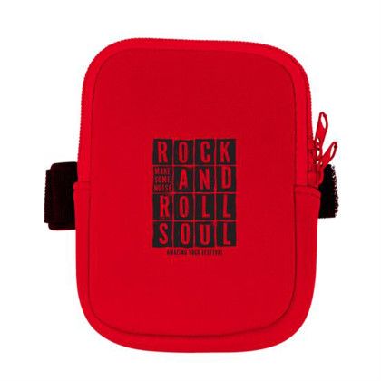 Custom Water Bottle Pouch - Red