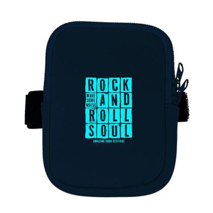 Custom Water Bottle Pouch - Navy Blue
