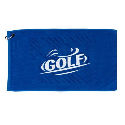 Custom Tour Pro Golf Towel - Navy Blue