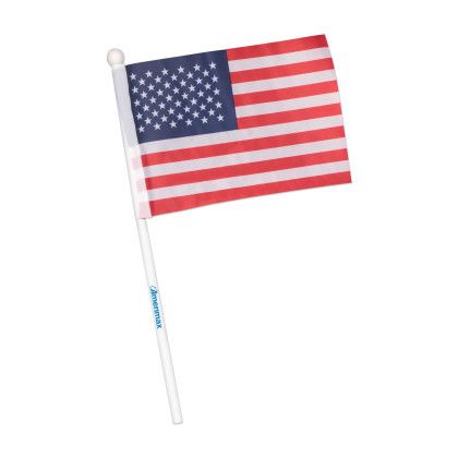 Custom USA Hand Held Flag