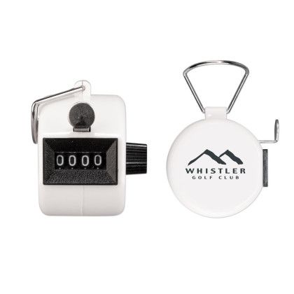 Custom White Tally Counter 