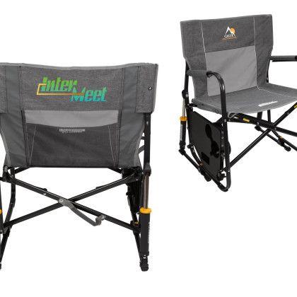 Custom GCI Outdoor Freestyle Rocker XL with Side Table - Imprinted with Logo