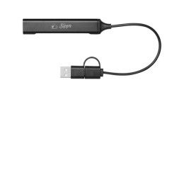 Custom USB-C Hub Adapter - Black