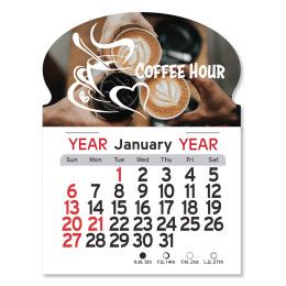 Peel-N-Stick® Calendar - Oval 