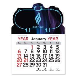 Peel-N-Stick® Calendar - Propane Tank 