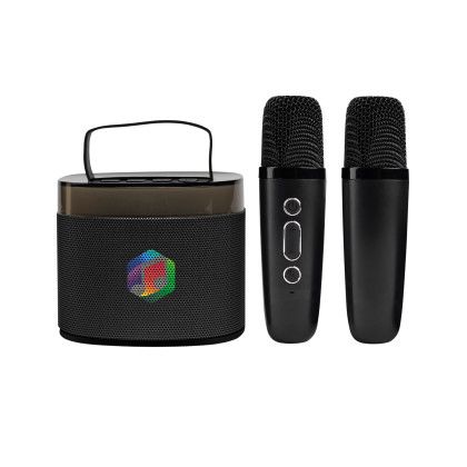 Custom Magic Mic Karaoke Set - Black