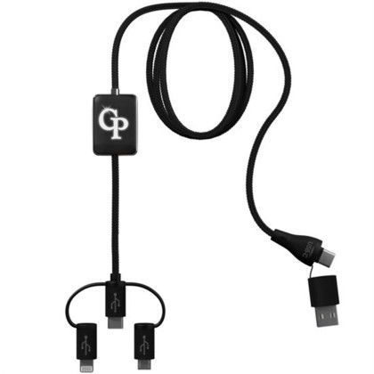 Custom SCX Design In-Car Charging Cable 2A with Logo Imprint