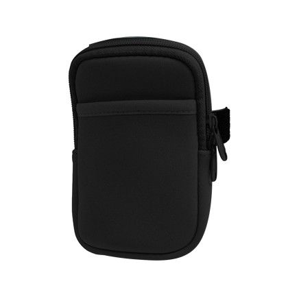 Custom Flory Water Bottle Pouch - Black Custom Flory Water Bottle Pouch - Black