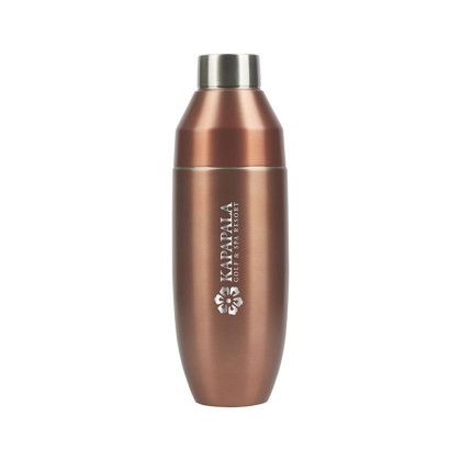 Custom Snowfox 22 oz. Vacuum Insulated Cocktail Shaker - Bronze