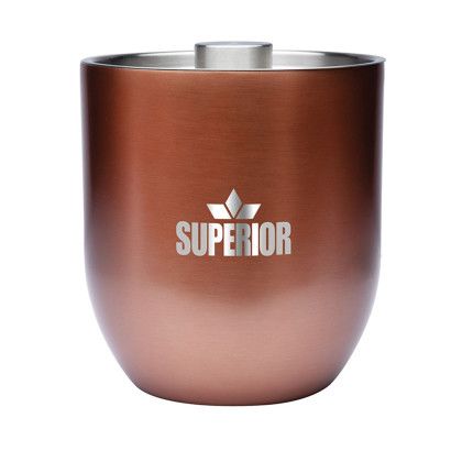 Custom Snowfox 3L Vacuum Insulated Ice Bucket - Gold