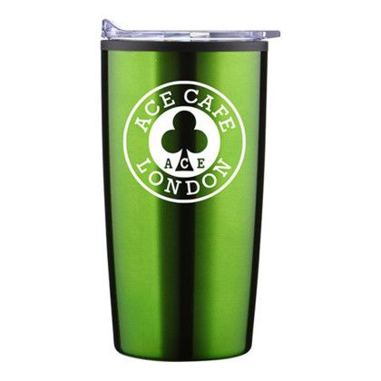 Retro Lunchbox + 20oz Economy Stainless Steel Tumbler - Green