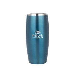 Custom Snowfox 18 oz. Vacuum Insulated Beer Tumbler - Light Blue