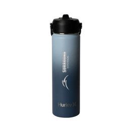 Custom Hurley Oasis 20 oz. Vacuum Insulated Water Bottle - Blue