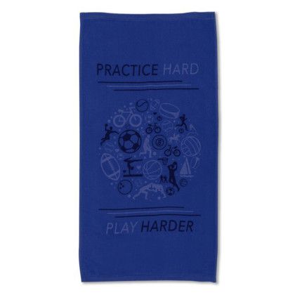 Custom Extreme Trainer Sport Towel - Navy Blue