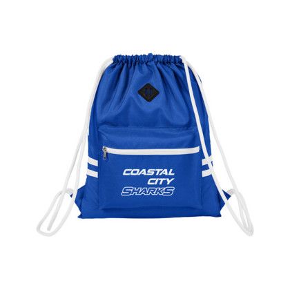 Custom Team 365 Zone Drawstring Backpack - Sport Royal