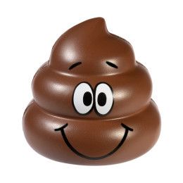 Custom Goofy Group Poo Shape Stress Ball