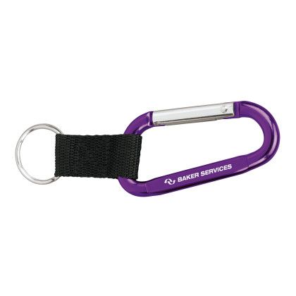 Custom Anodized Carabiner 8mm - Purple
