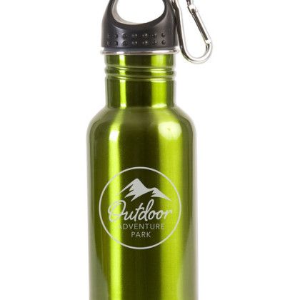Stainless Steel 17 oz Adventure Bottle - Lime Green