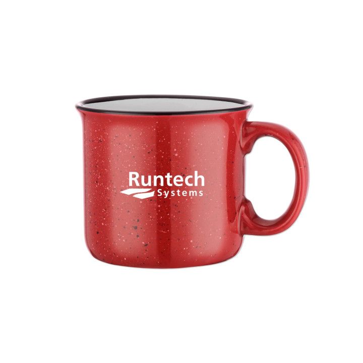 Custom 15 Oz. Speckled Campfire Mug