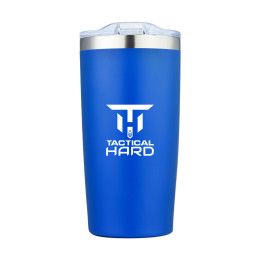 Custom 20 Oz. Double Wall Vacuum Tumbler - Blue