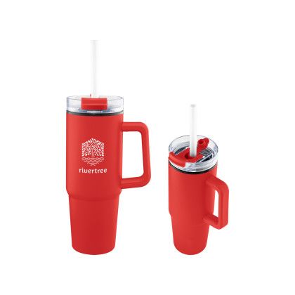 Custom 30 Oz. Intrepid Recycled Tumbler - Red