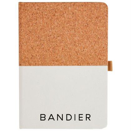 Custom Cork and Fruit Paper Notebook  - Citrus