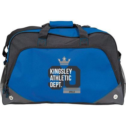 Custom Voyage 22" Sport Duffle Bag - Embroidery - Royal