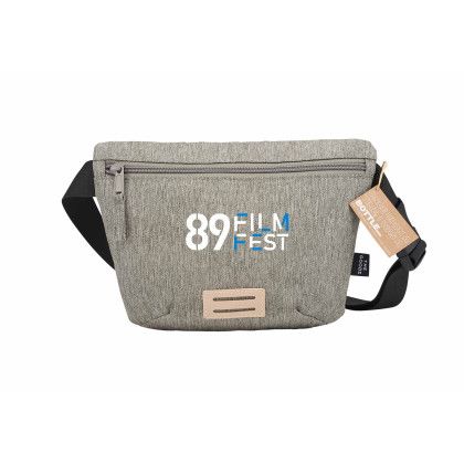 Custom The Goods Recycled Fanny Pack - Screen Print