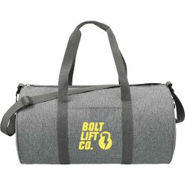 Custom Tahoe 18" Graphite Barrel Duffle Bag - Embroidery