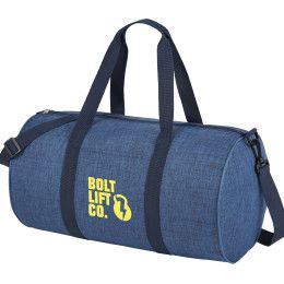 Custom Tahoe 18" Graphite Barrel Duffle Bag - Silk Screen - Navy