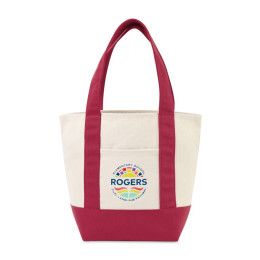 Custom Mini Canvas Tote - Red