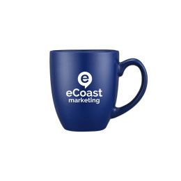 Custom 16 Oz. Ceramic Mug - Blue