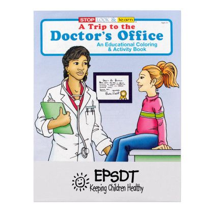 Custom A Trip to the Doctor's Office Coloring Book
