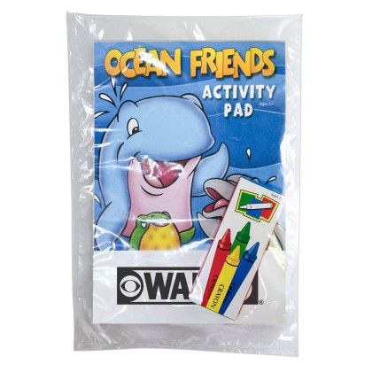Custom Ocean Friends Activity Pad Fun Pack