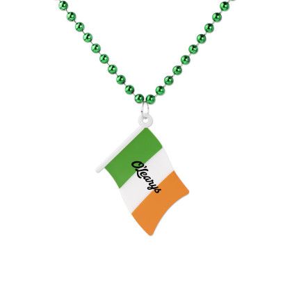 Custom Medallion Irish Flag