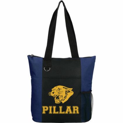 Custom Infinity Convention Tote - Screen Print - Navy