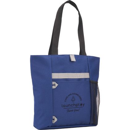 Custom All-Purpose RPET Tote - Embroidery - Navy