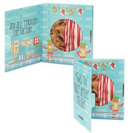 Custom Holiday Storybook Box with Gourmet Cookie Custom Holiday Storybook Box with Gourmet Cookie