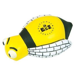 Custom Bumblebee Stress Toy with Logo Imprint