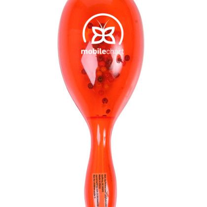 Custom Translucent Maracas - Translucent Red