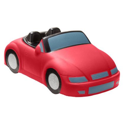 Sports Car Stress Reliever Facing Forward - Red