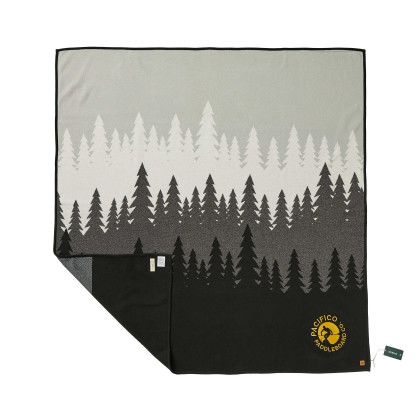 Custom Tentree Organic Cotton Juniper Blanket with Logo - Open Custom Tentree Organic Cotton Juniper Blanket with Logo - Open